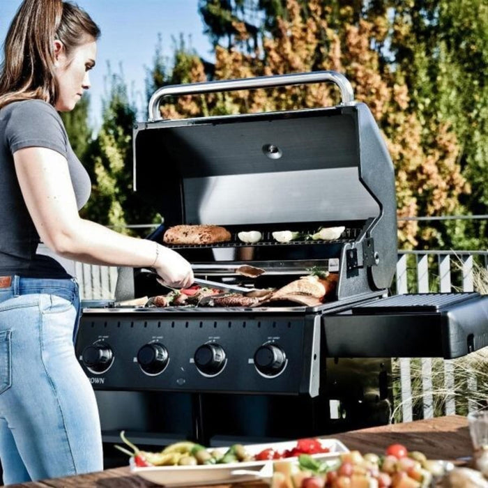 Broil King Crown 420 Shadow 4 Burner Natural Gas Grill - Black - 865157