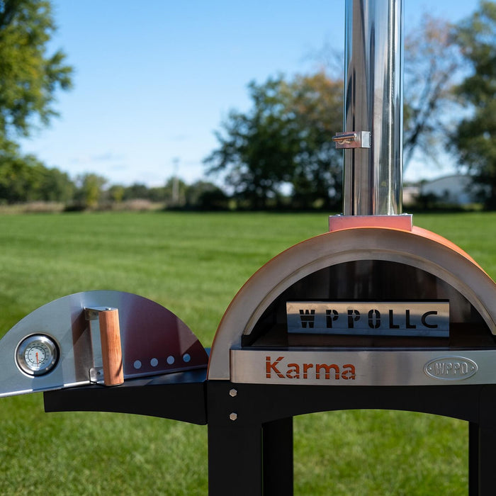 WPPO Karma 25 Colored Wood-Fired Oven With Stand/ Cart