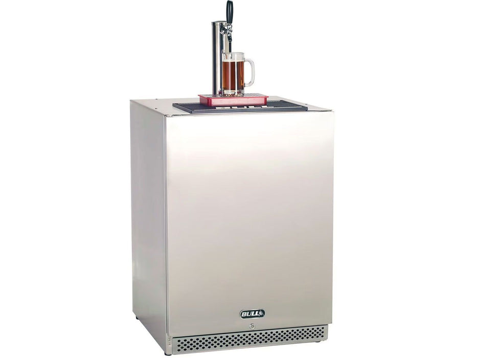 Bull 6.6 Cu. Ft. Outdoor Rated Single Tap Kegerator