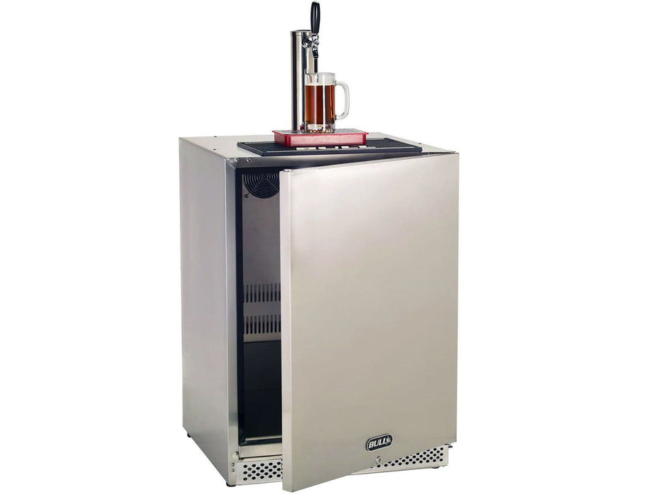 Bull 6.6 Cu. Ft. Outdoor Rated Single Tap Kegerator