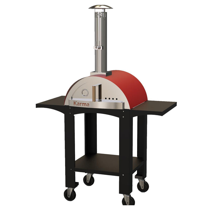 WPPO Karma 25 Colored Wood-Fired Oven With Stand/ Cart