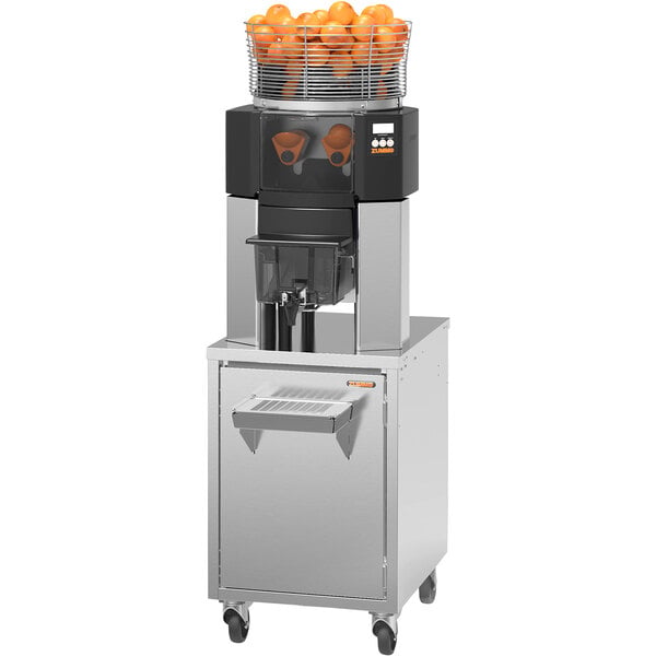 Zummo CC14C-N50 Z14 Nature Commercial Juicer with Service Cabinet - 16 Fruits / Minute