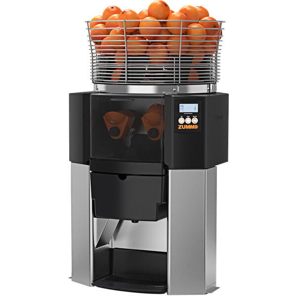Zummo ZM14-N Z14 Nature Countertop Commercial Juicer with Chutes - 16 Fruits / Minute
