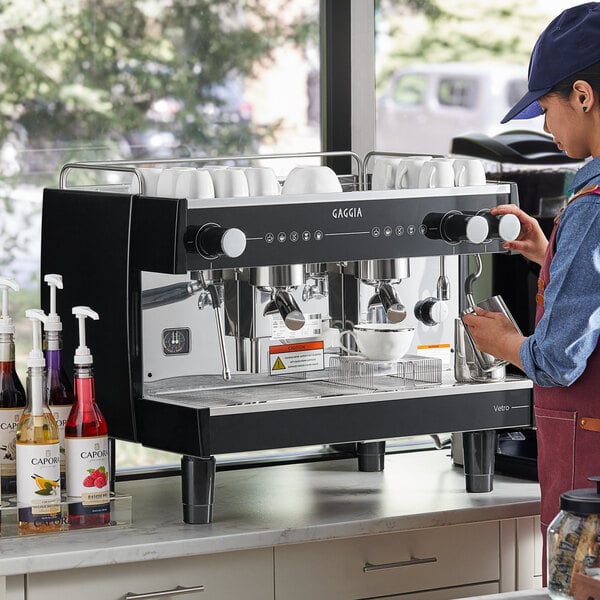 Gaggia Vetro Traditional Espresso Machine
