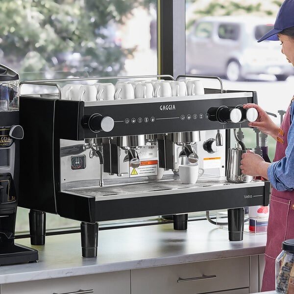 Gaggia Vetro Traditional Espresso Machine