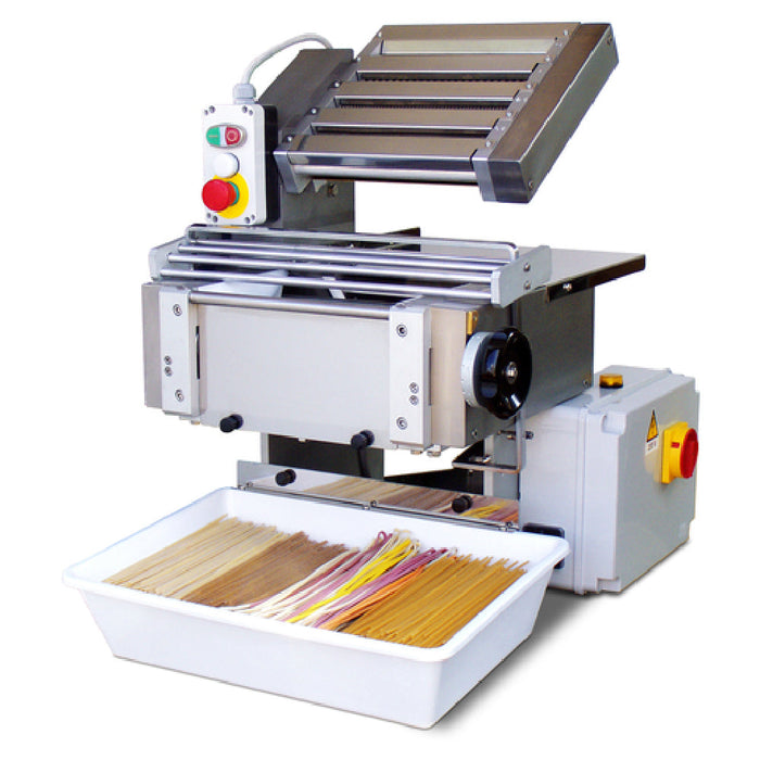Rosito Bisani C230 Countertop Electric Pasta Sheeter 44 lbs capacity with adjustable thickness