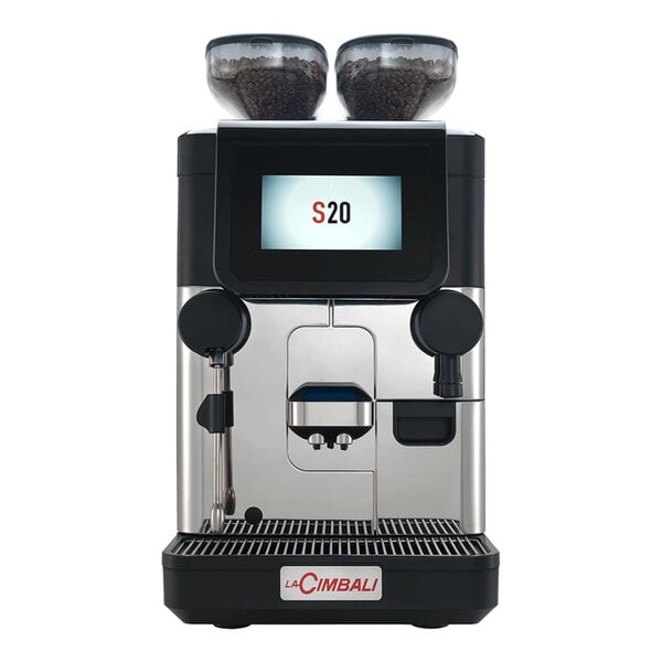 La Cimbali S20 CP10 Super Automatic Espresso Machine with Automatic Steam Wand - 208-240V