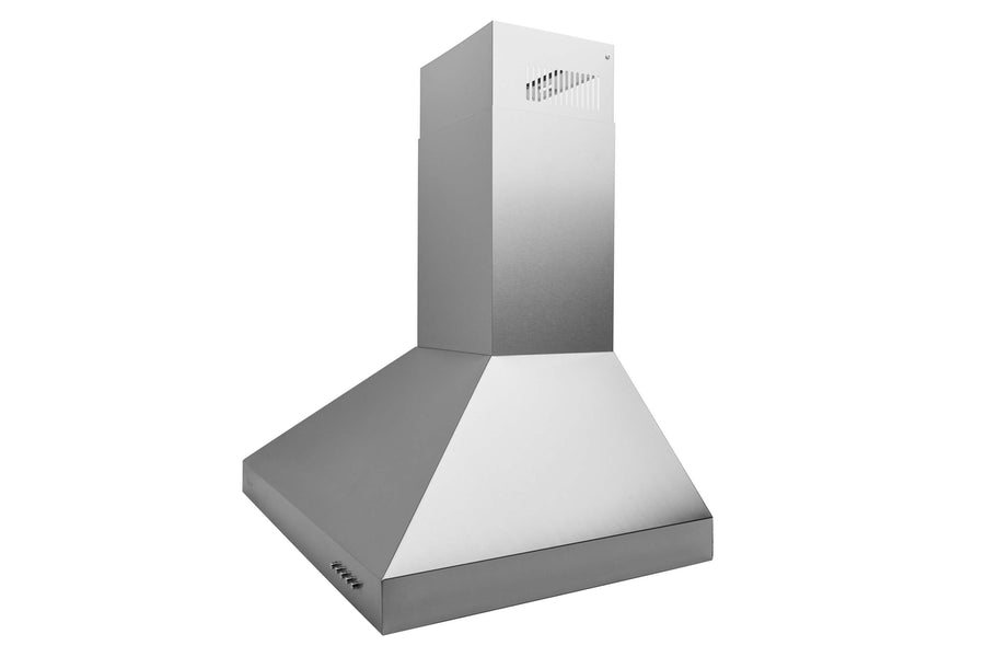 Hauslane | 30 Inch Wall Mount Range Hood with Aluminum Mesh Filters (WM-530-30B)