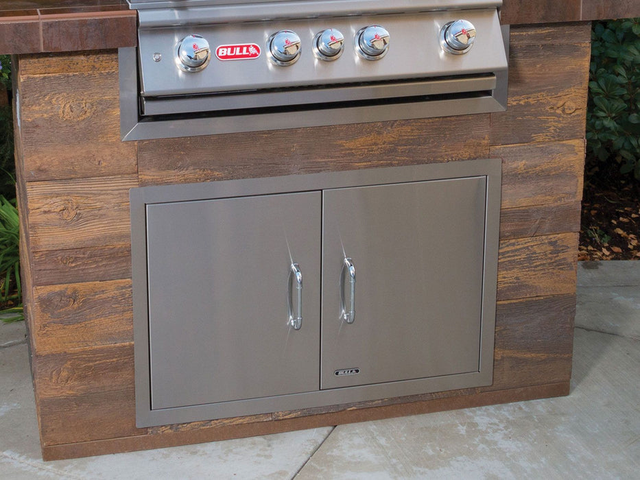 Bull 30-Inch Stainless Steel Double Access Door with Reveal