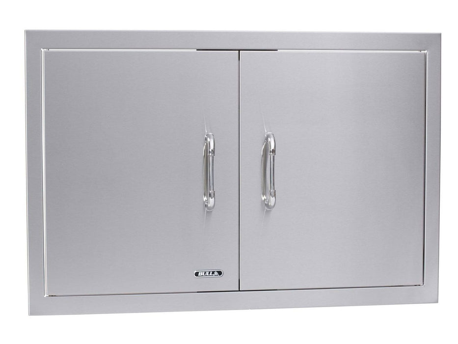 Bull 30-Inch Stainless Steel Double Access Door with Reveal