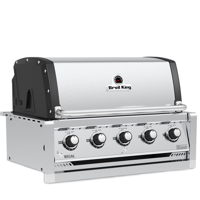 Broil King Regal S520 5-Burner Built-In Natural Gas Grill - Stainless Steel