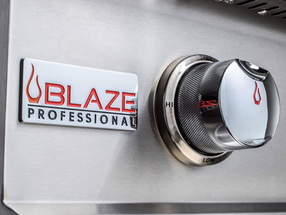 Blaze Professional LUX 34-Inch 3-Burner Built-In Gas Grill With Rear Infrared Burner