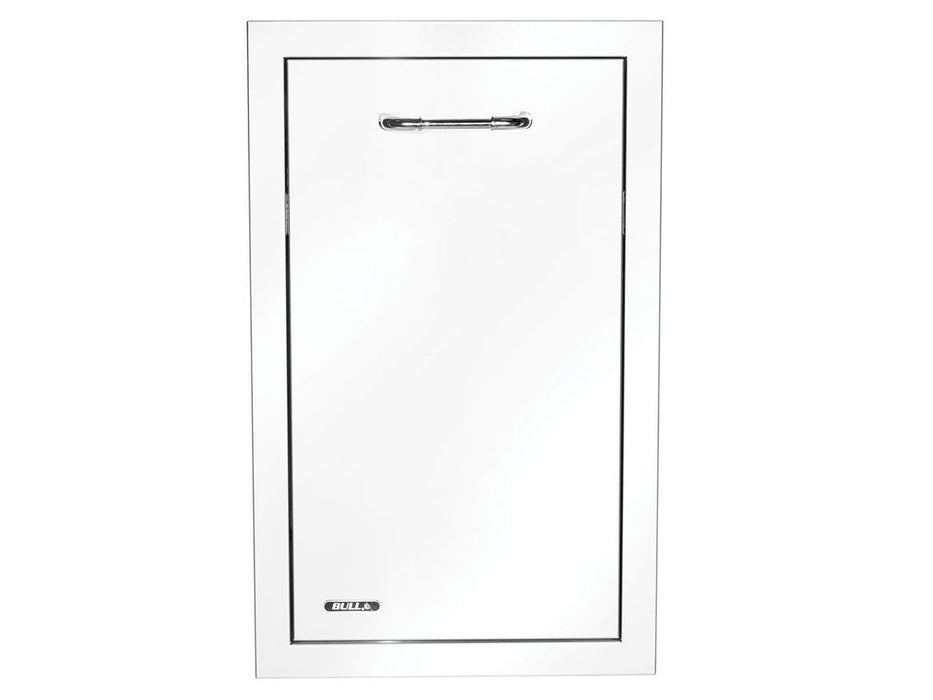 Bull Grills 16-Inch Stainless Steel Narrow Trash/Recycle Drawer with Reveal