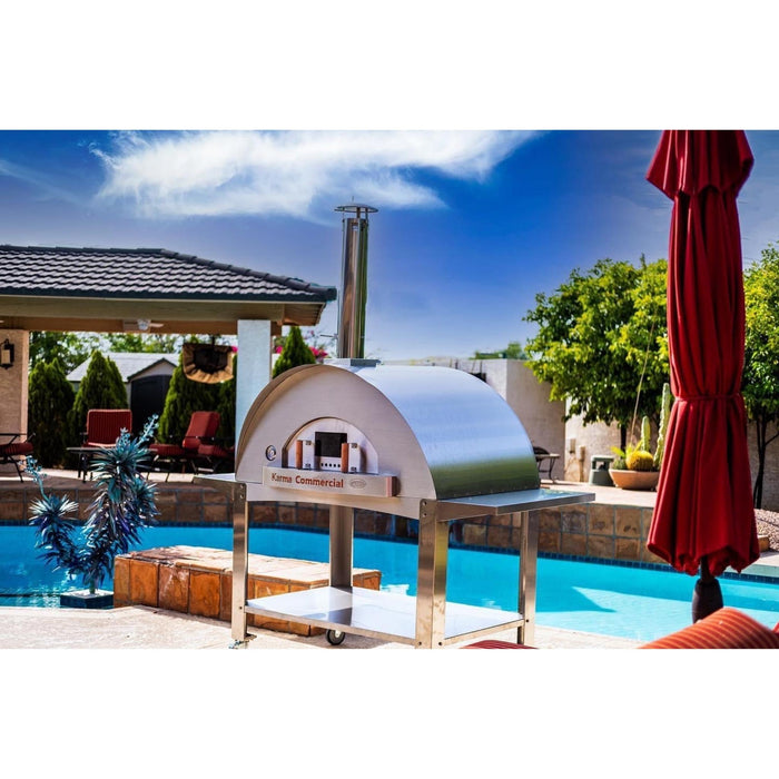 WPPO Karma 55-in Wood Fired Pizza Oven - WKK-04COM