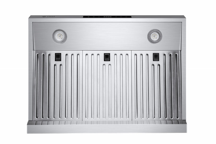 Hauslane | 30 Inch Under Cabinet Range Hood with Stainless Steel Filters in Stainless Steel (UC-PS10SS-30)