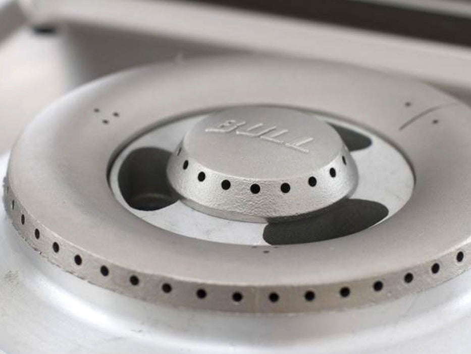 Bull Drop-In Gas Single Side Burner with Stainless Steel Lid