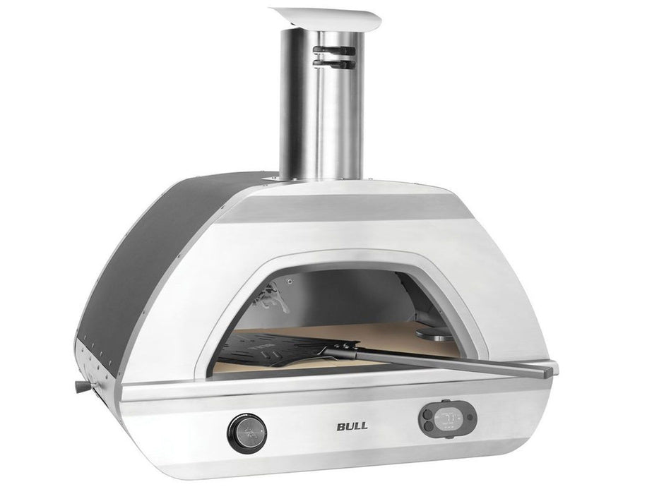 Bull Duel Fuel Gas and Wood-Fired Countertop Pizza Oven
