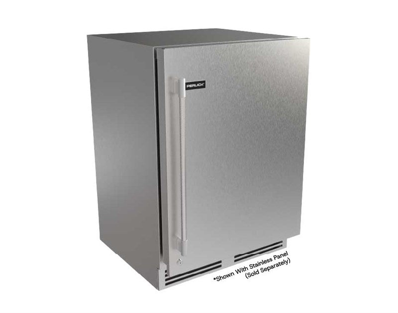 Perlick G5 Luxe 24" Dual Zone Beverage Center with Solid Door