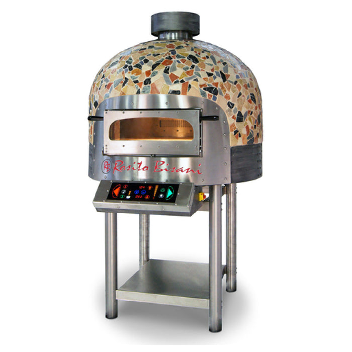 Rosito Bisani FRV125-CM 49 Inch Rotary Electric Pizza Oven with Inteltouch