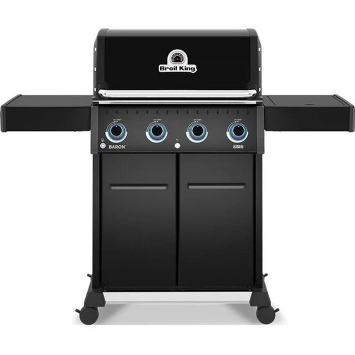 Broil King Baron 420 Pro Shadow 4 Burner Natural Gas Grill - Black - 674117