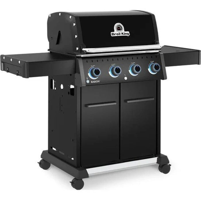 Broil King Baron 420 Pro Shadow 4 Burner Natural Gas Grill - Black - 674117