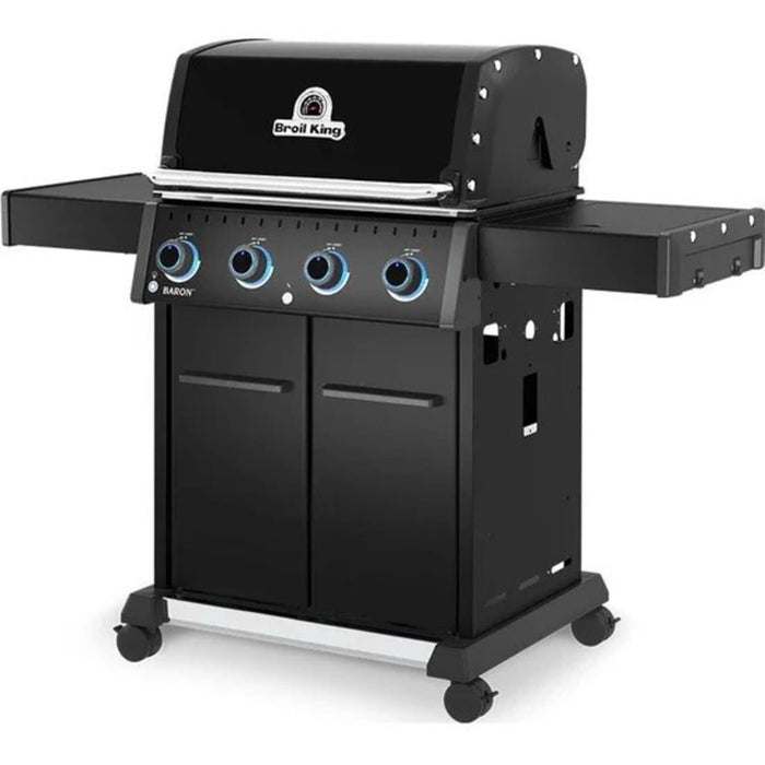 Broil King Baron 420 Pro Shadow 4 Burner Natural Gas Grill - Black - 674117