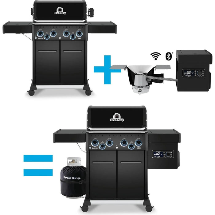 Broil King Baron Pellet Conversion Kit: 5 Burner