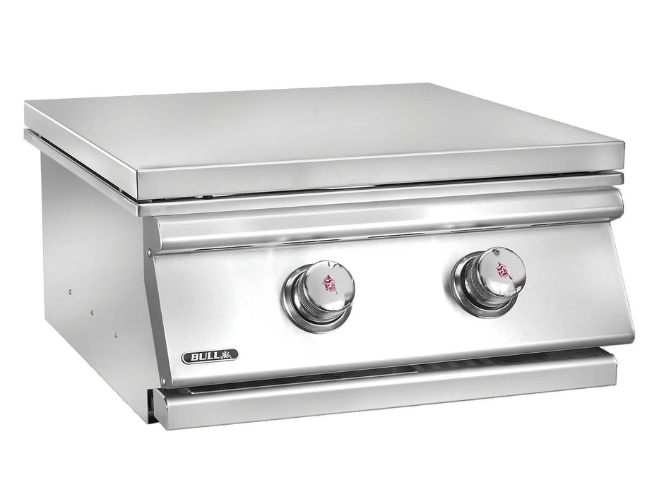 Bull Built-In Gas Stainless Steel Power Burner with Stainless Steel Lid