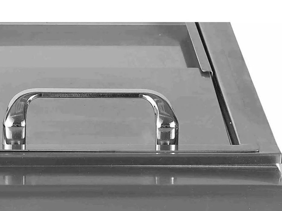 Bull 30-Inch Stainless Steel Slide-In Bar Center with Ice Chest & Sink