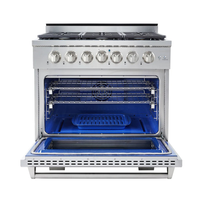 NXR Natural Gas 36" Culinary Series Gas Range (AK3605)