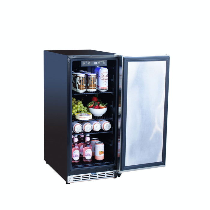 Summerset Grills 15" 3.2c Outdoor Rated Refrigerator (RFR-15S)