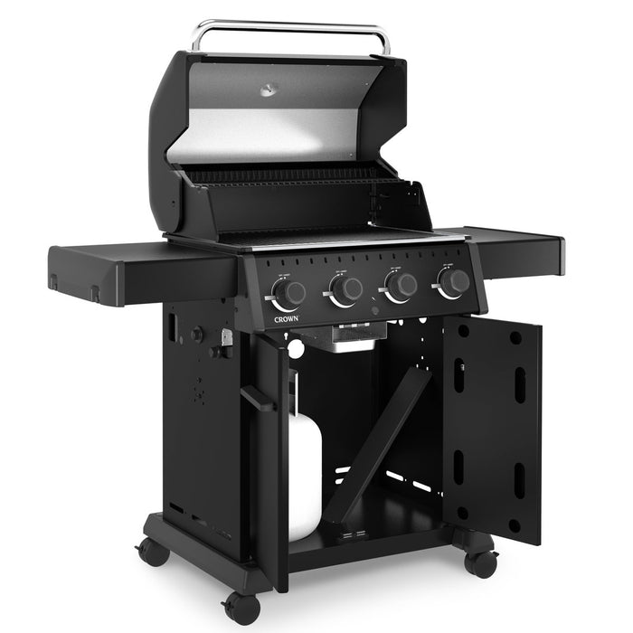 Broil King Crown 420 Shadow 4 Burner Propane Grill - Black - 865154