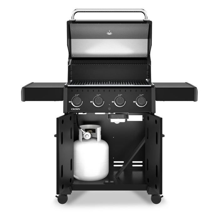 Broil King Crown 420 Shadow 4 Burner Propane Grill - Black - 865154