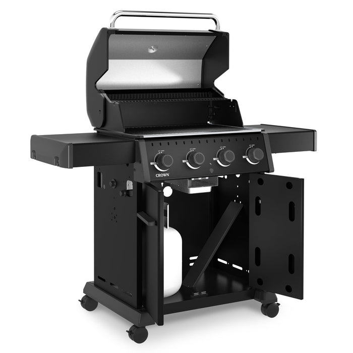 Broil King Crown 420 Shadow 4 Burner Propane Grill - Black - 865154