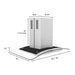 ZLINE Island Mount Range Hood in Stainless Steel and Glass (GL5i)