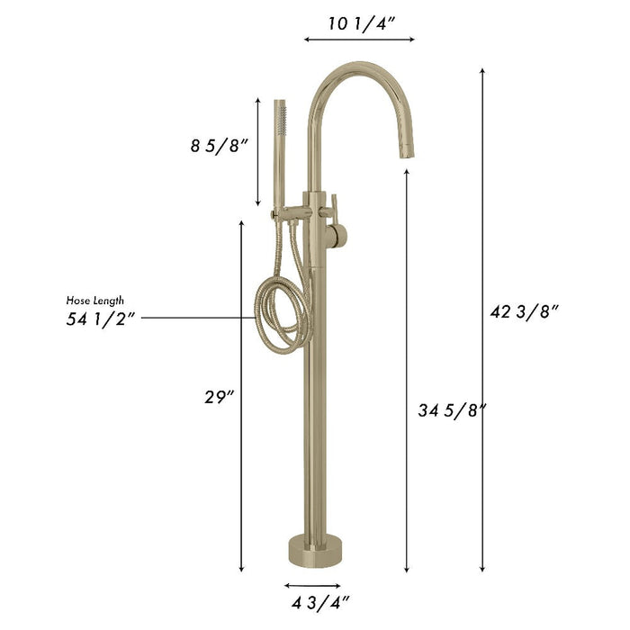 ZLINE Emerald Bay Bath Tub Filler (EMBY-BTF)