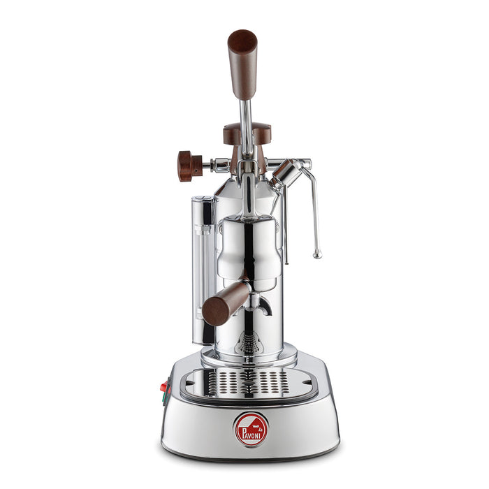 La Pavoni Europiccola - Chrome with Wood EPW-8