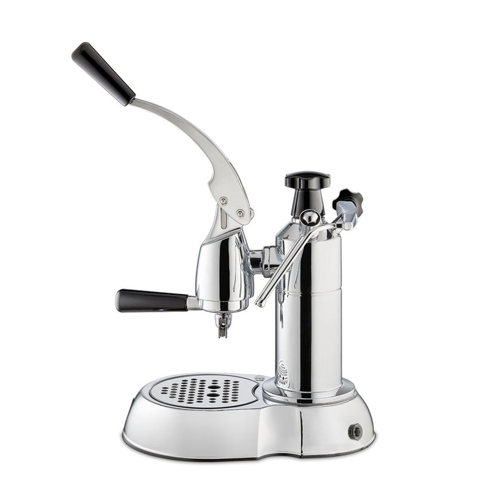 La Pavoni Stradivari 8 Cup-Chrome & Black #ESC-8