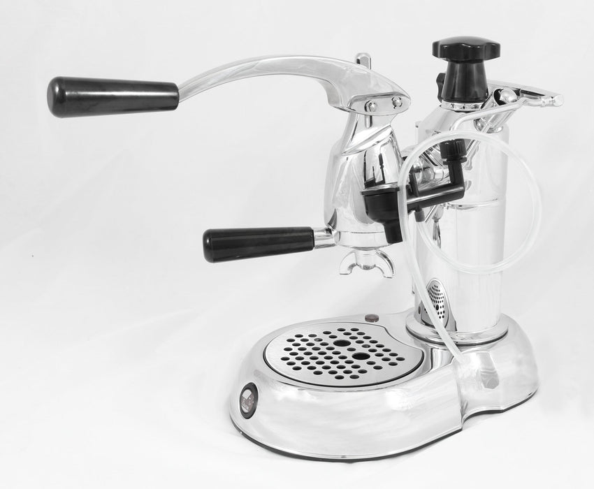 La Pavoni Stradivari 8 Cup-Chrome & Black #ESC-8