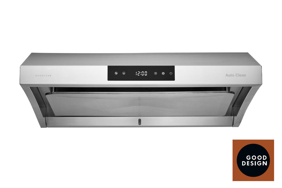 Hauslane | 30 Inch Under Cabinet Self-Clean Touch Control Range Hood in Stainless Steel (UC-PS38SS-30)