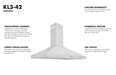 ZLINE Convertible Vent Wall Mount Range Hood in Stainless Steel (KL3)