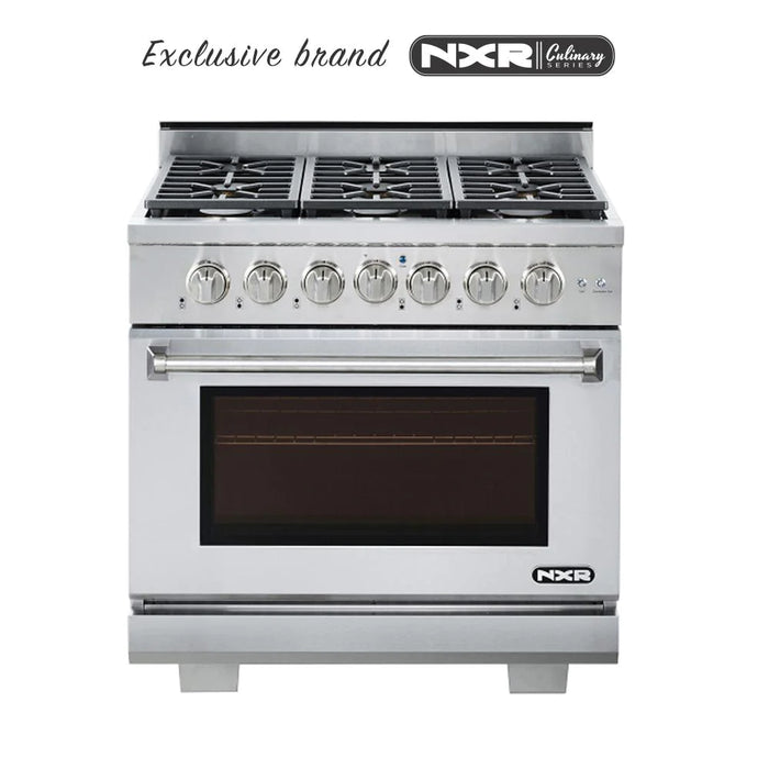 NXR Liquid Propane 36" Culinary Series Gas Range (AK3605LP)