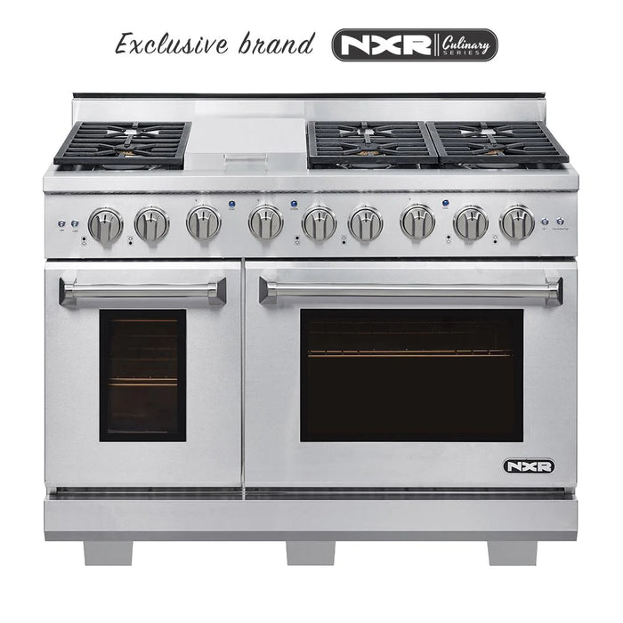 NXR Liquid Propane 48" Culinary Series Gas Range (AK4807LP)