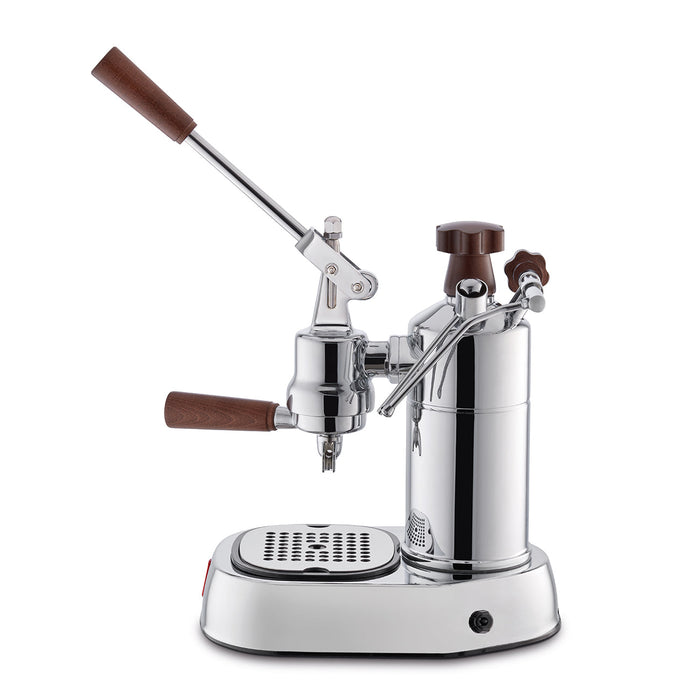 La Pavoni Professional - Chrome with Wood PCW-16