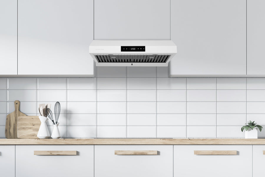 Hauslane | Under Cabinet Versa Vent Range Hood with Stainless Steel Filters (UC-PS18)