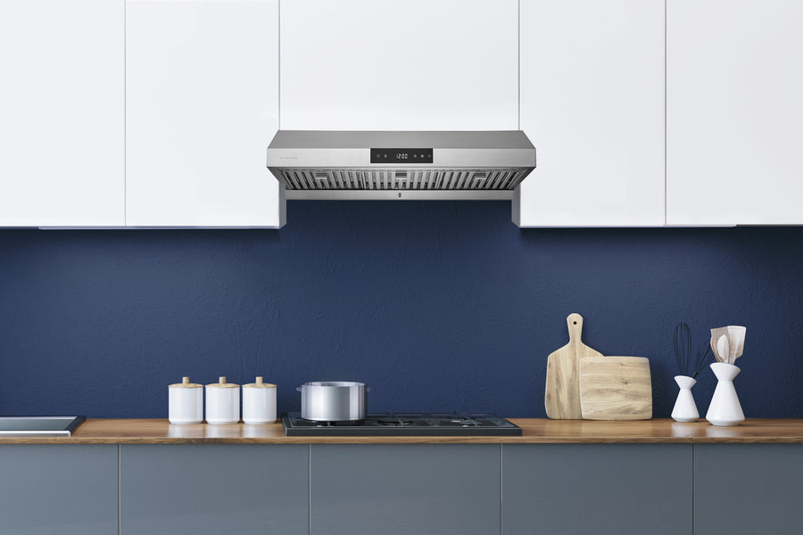 Hauslane | Under Cabinet Versa Vent Range Hood with Stainless Steel Filters (UC-PS18)