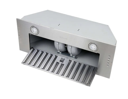 Hauslane | Chef 30-in Convertible Stainless Steel Undercabinet Range Hood Insert (IN-R100SS-30)