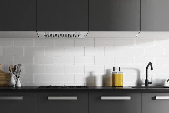 Hauslane | Chef 30-in Convertible Stainless Steel Undercabinet Range Hood Insert (IN-R100SS-30)