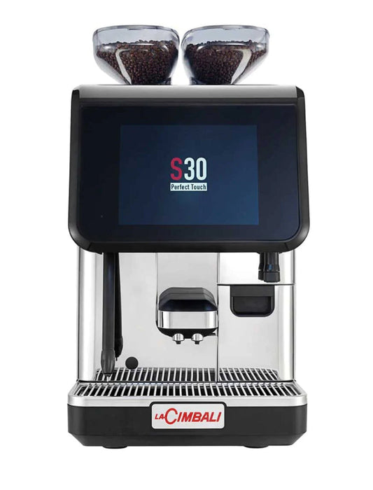 La Cimbali S30 CP10 Super Automatic Espresso Machine with Automatic Steam Wand and Perfect Grinding System - 220-240V
