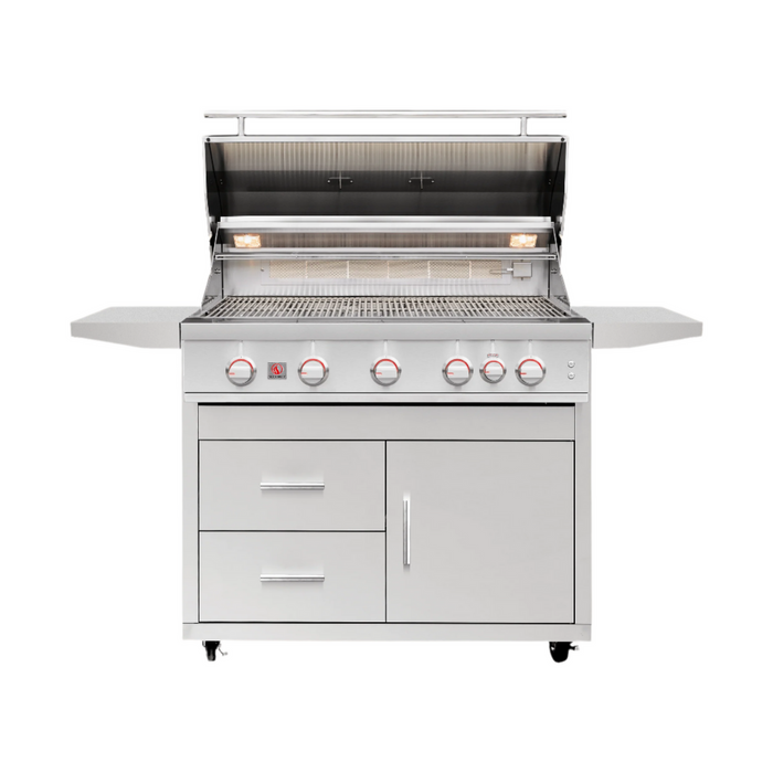 Summerset Deluxe Cart for 40″ Sizzler / Sizzler Pro Grill - CART-SZR40-DC